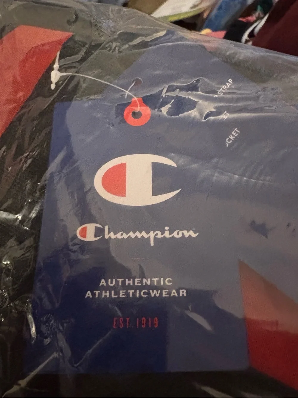Champion Camo Athletic Logo Gear